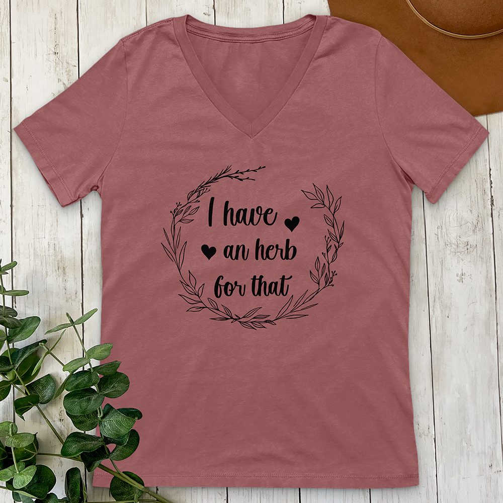 I Have an Herb for that V-Neck