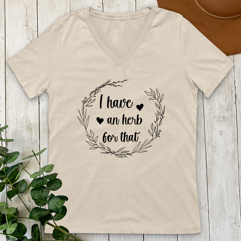 I Have an Herb for that V-Neck