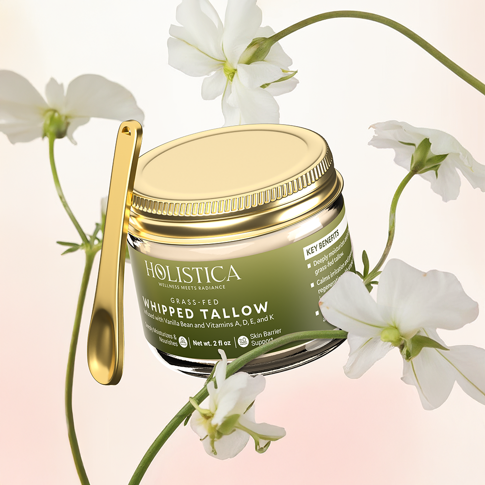 Vanilla Infused, Whipped Tallow Balm