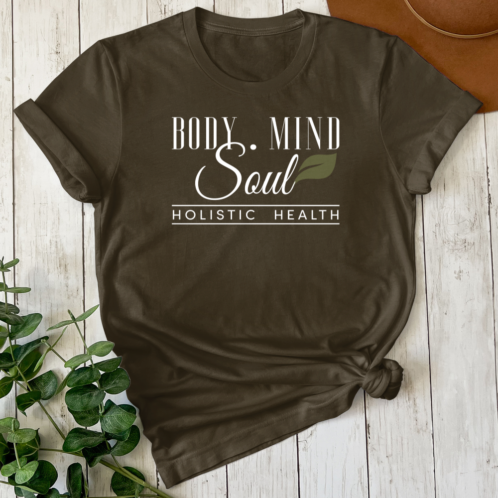 Body Mind Soul Tee - Olive XS