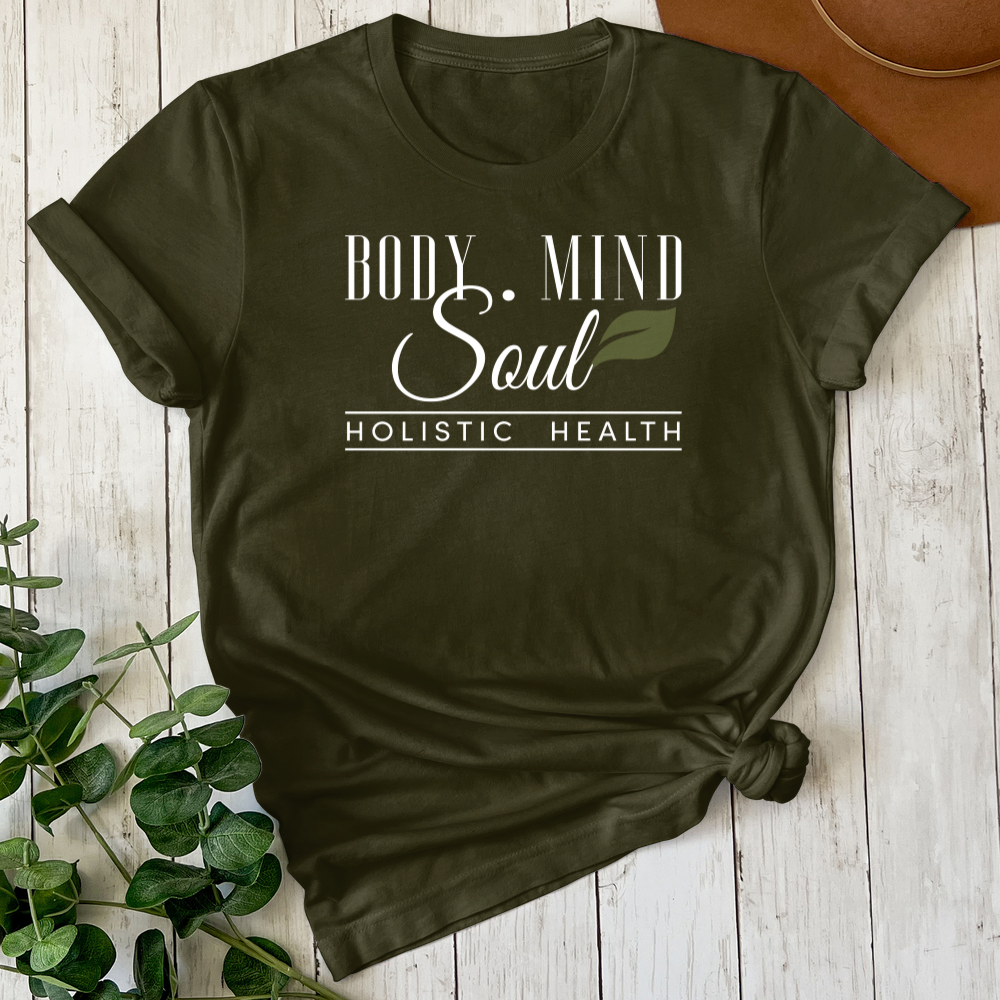 Body Mind Soul Tee - Olive XS