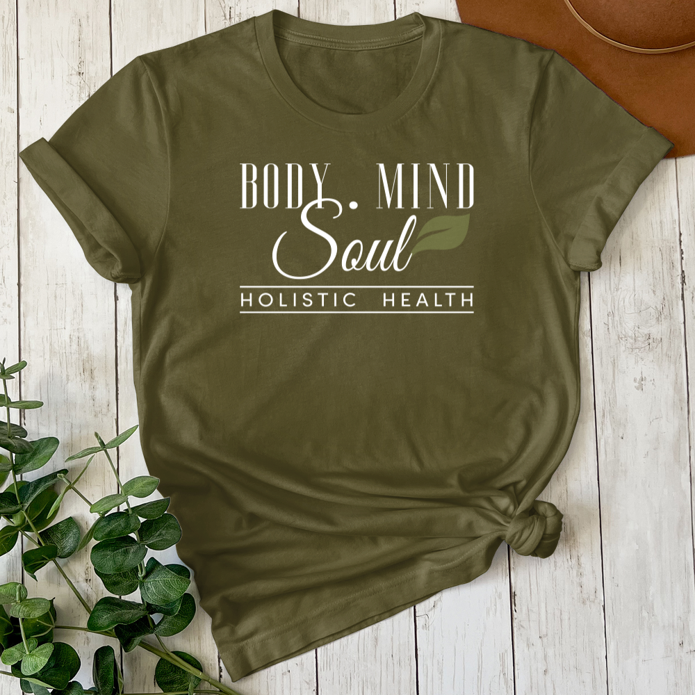 Body Mind Soul Tee - Olive XS