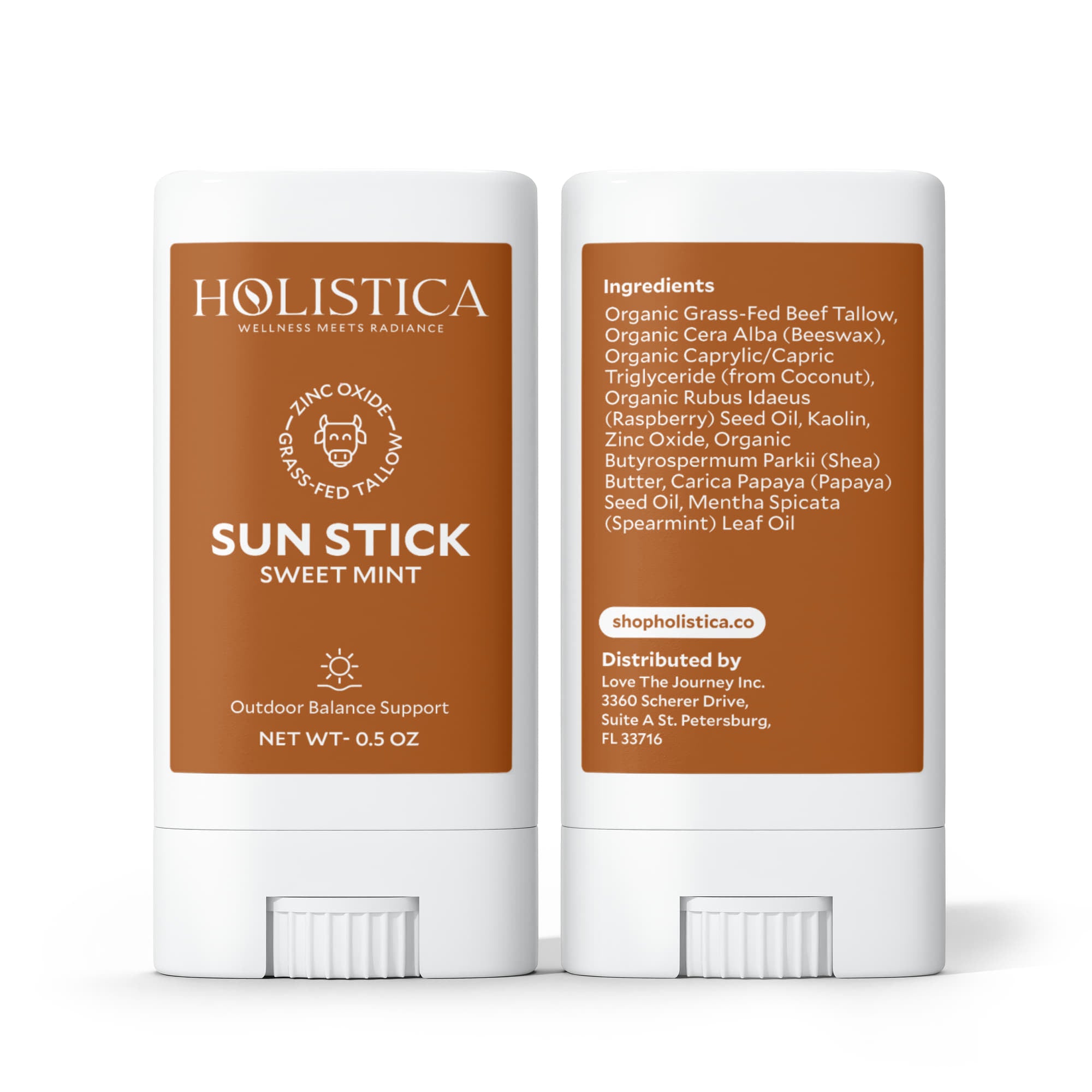 2 Pack Tallow Zinc Sun Stick