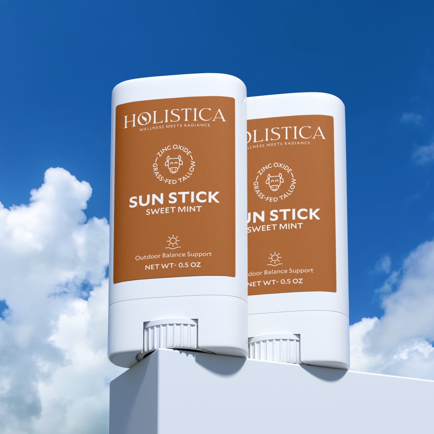 2 Pack Tallow Zinc Sun Stick