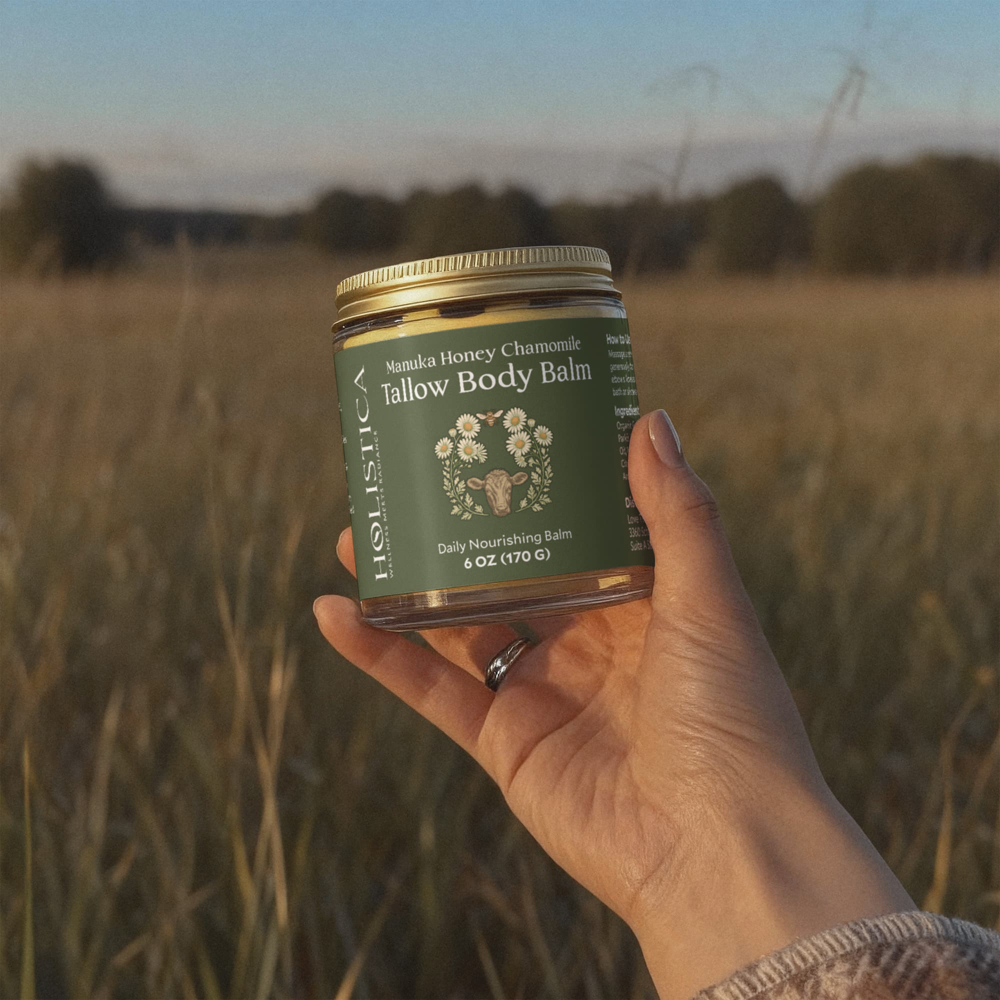 Manuka Honey Chamomile Tallow Body Balm