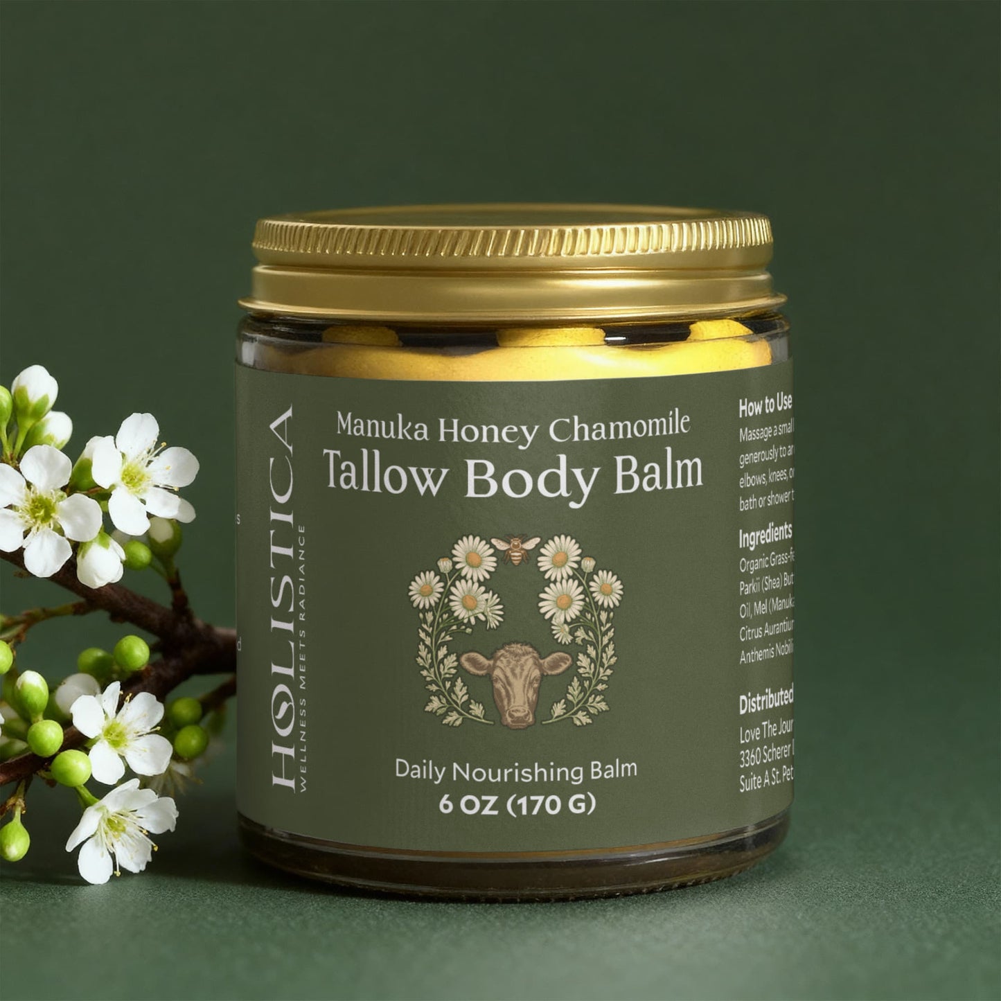 Manuka Honey Chamomile Tallow Body Balm