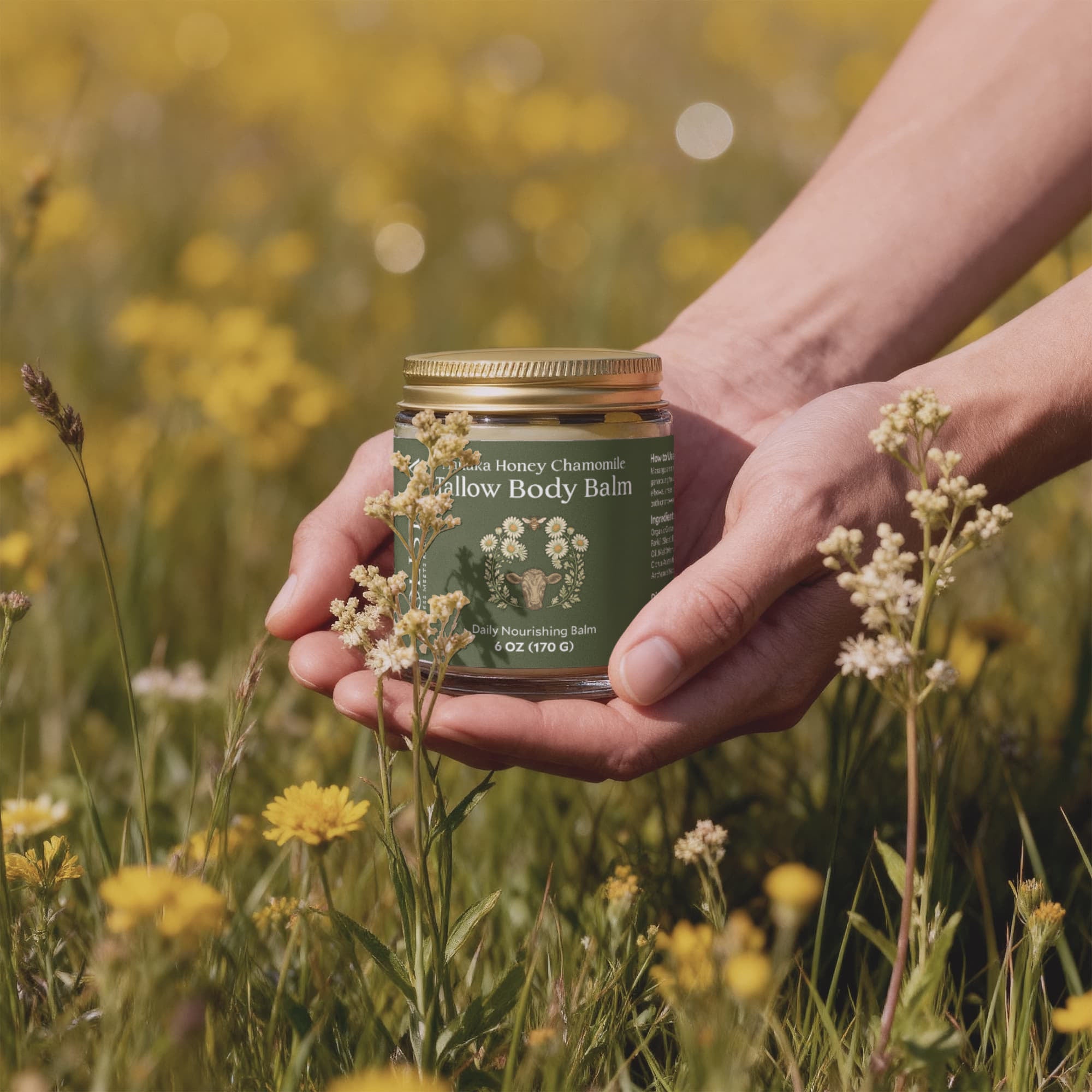 Manuka Honey Chamomile Tallow Body Balm