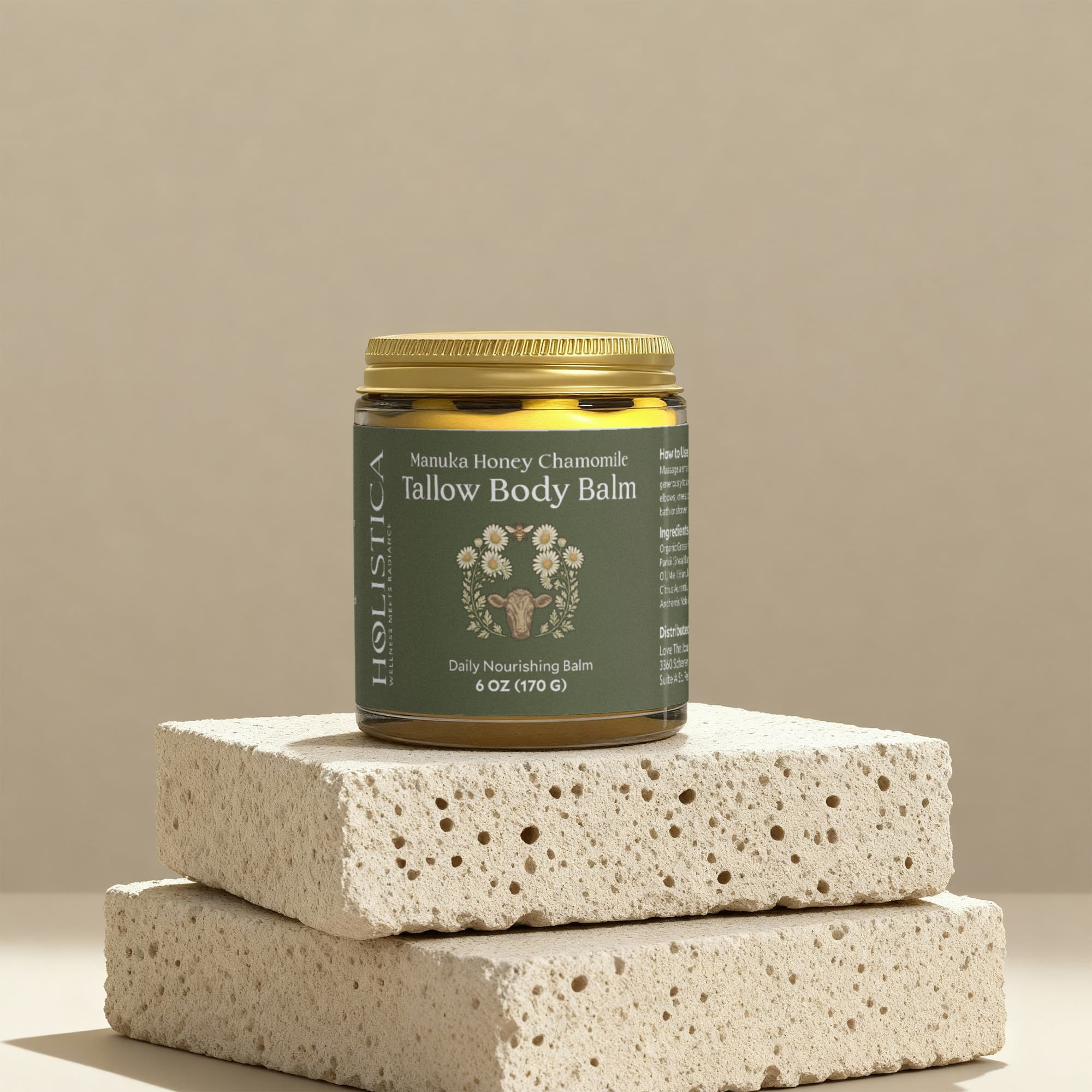 Manuka Honey Chamomile Tallow Body Balm