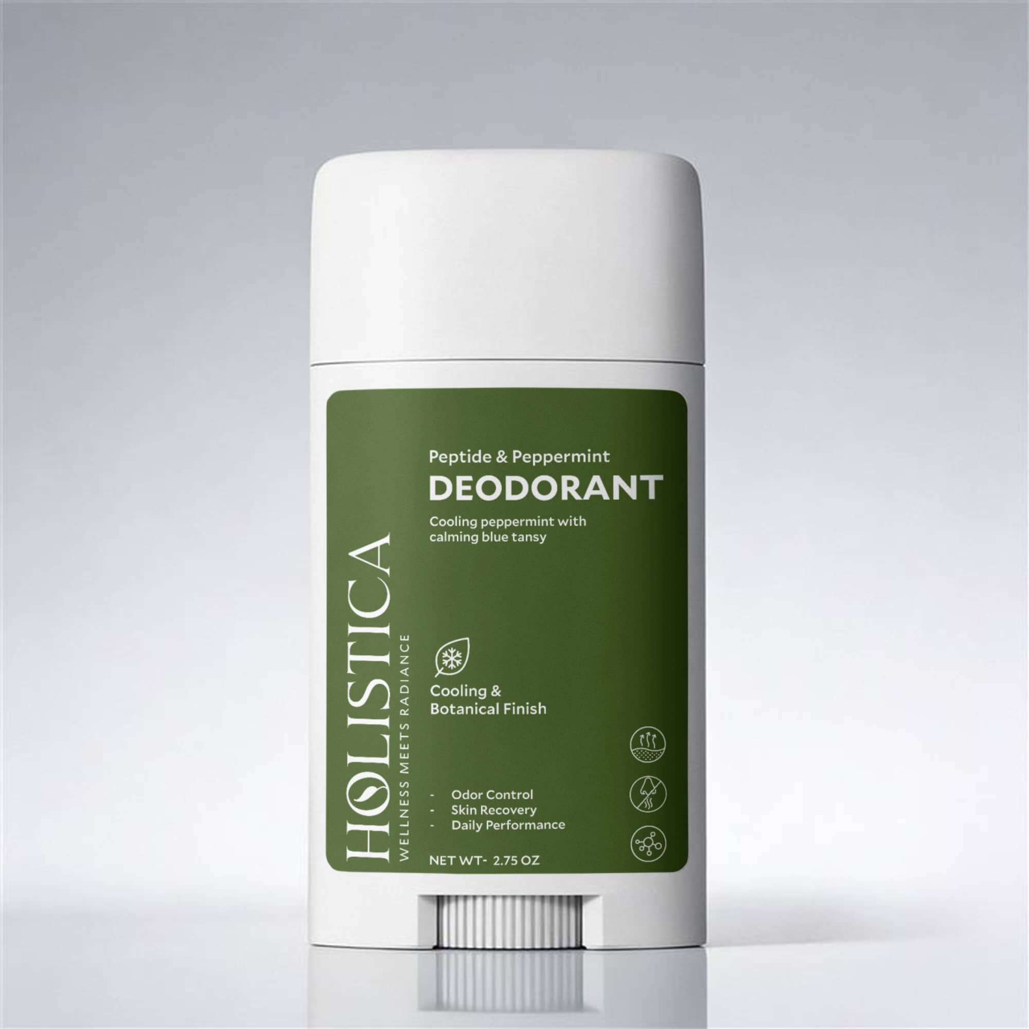 2 Pack Peptide Peppermint Deodorant