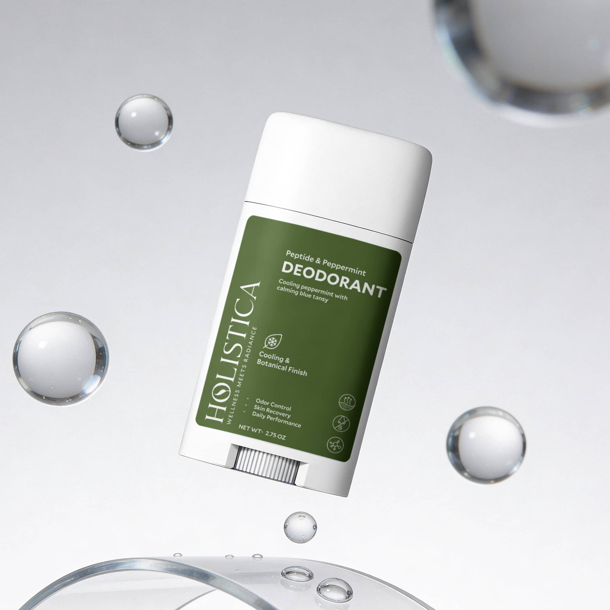 2 Pack Peptide Peppermint Deodorant