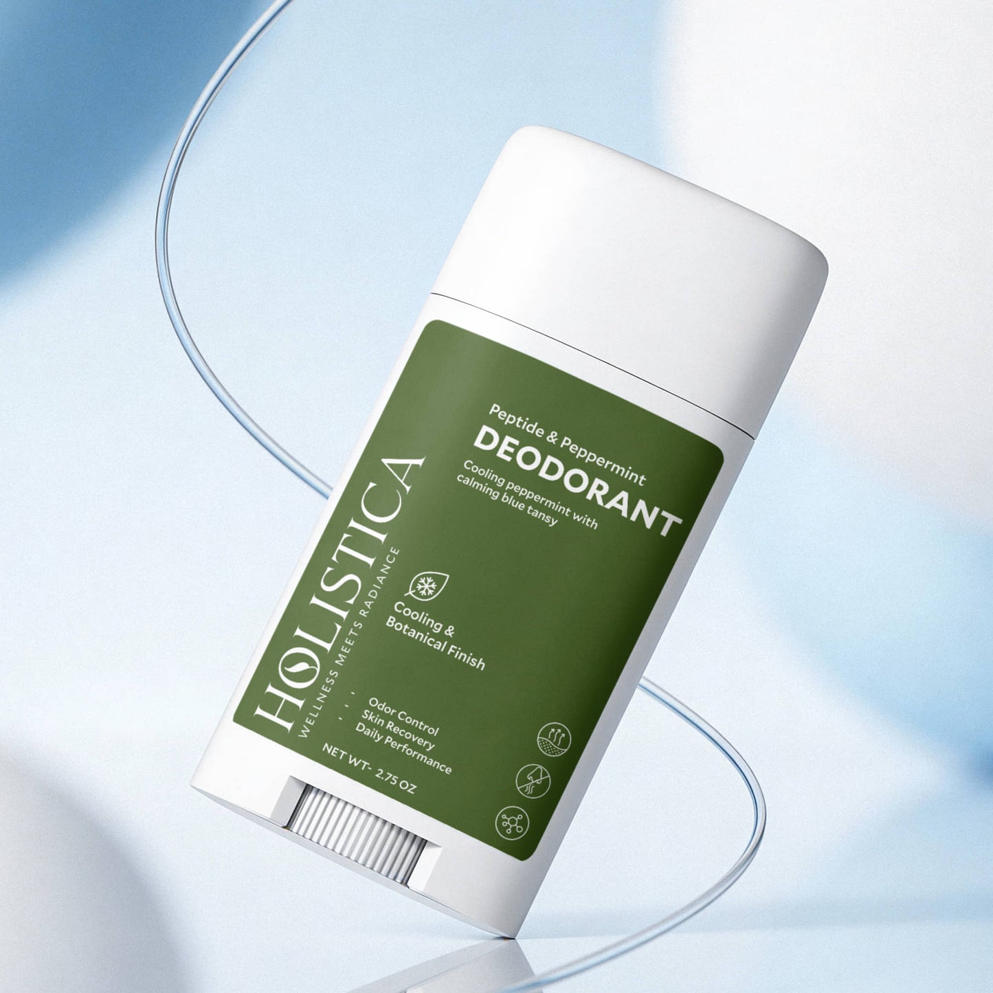 2 Pack Peptide Peppermint Deodorant