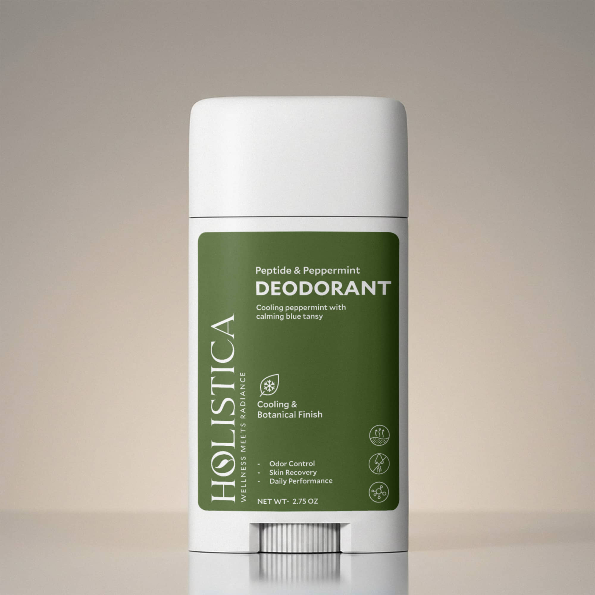 2 Pack Peptide Peppermint Deodorant