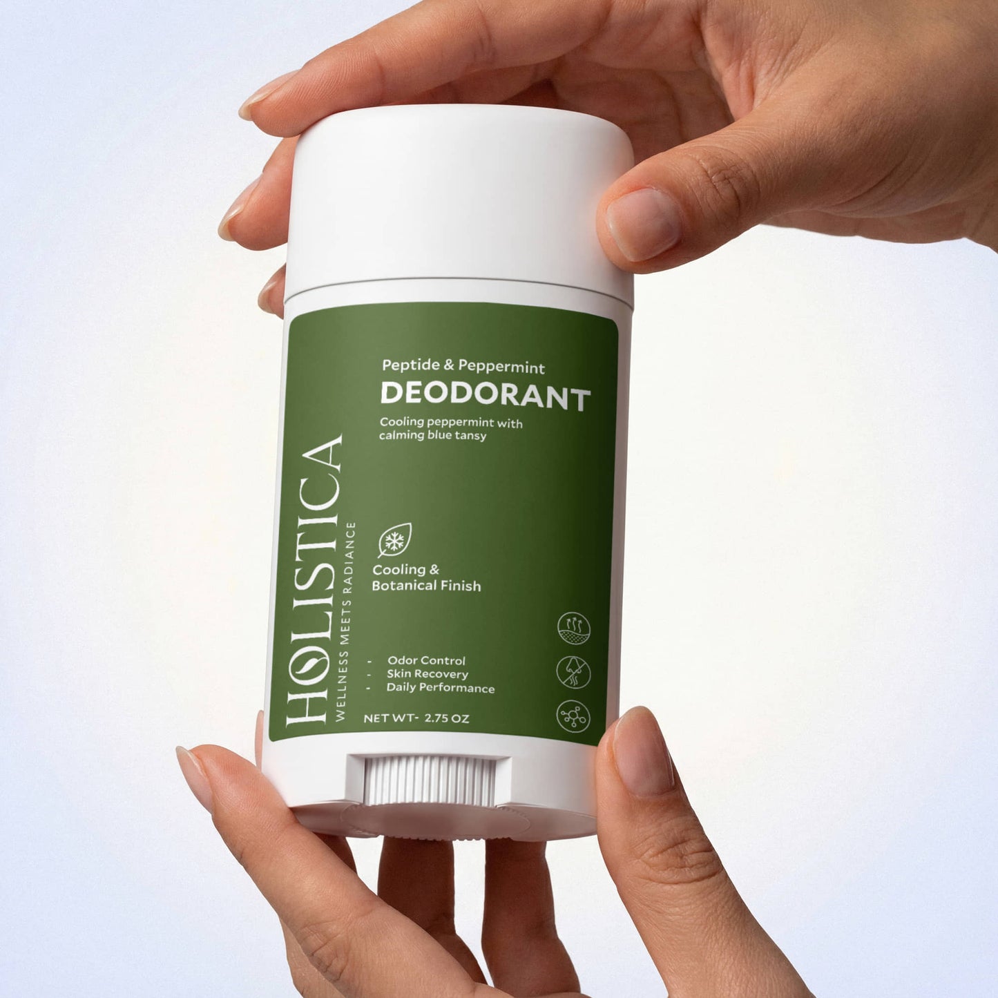 2 Pack Peptide Peppermint Deodorant