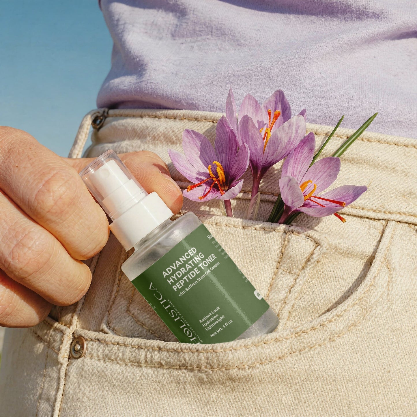Saffron Stem Cell Peptide Toner