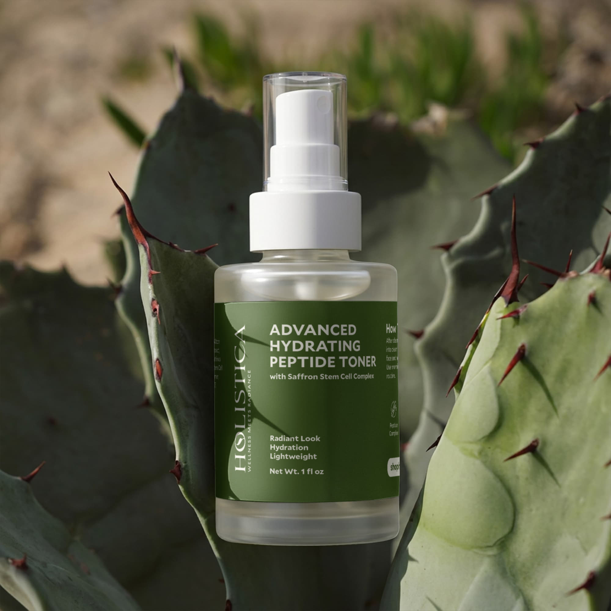 Saffron Stem Cell Peptide Toner